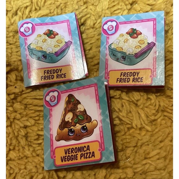 Shopkin Dolls & Ice Cream Truck Lot Over 30 Items By Moose Toys Great Condition - Picture 7 of 16